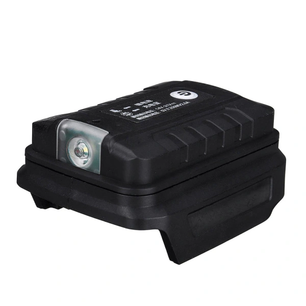 Nếu trên công trường có nhiều công cụ sử dụng chung pin 18V (đầm trấn, máy khoan, búa đập), việc rút điện cho thiết bị USB đồng thời có thể gây sụt áp, ảnh hưởng tới hiệu suất của các dụng cụ. (Ảnh 3)