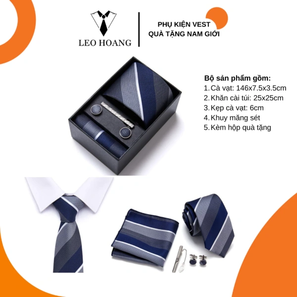 Một chiếc cà vạt đẹp không chỉ dựa vào màu sắc hay họa tiết, mà còn dựa vào cấu trúc và chất liệu tổng thể, trong đó cúc là “cốt lõi”. (Ảnh 3)