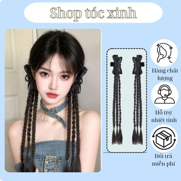 Đôi nơ hai bên trên tóc mang lại vẻ ngọt ngào nhưng khiến việc chải tóc trở nên bất tiện - Ảnh 1 Đôi nơ hai bên trên tóc mang lại vẻ ngọt ngào nhưng khiến việc chải tóc trở nên bất tiện - Ảnh 1