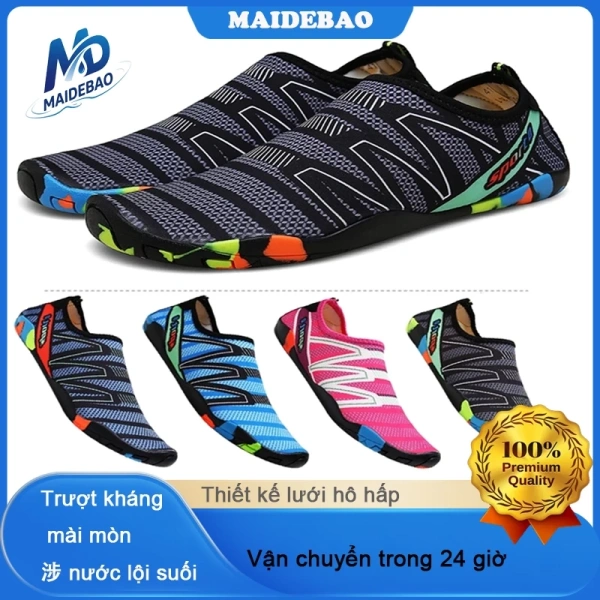 Đôi sandal cao su được cho là chống nước thường chỉ giữ khô vài phút khi bước chân trên bãi biển - Ảnh 1 Đôi sandal cao su được cho là chống nước thường chỉ giữ khô vài phút khi bước chân trên bãi biển - Ảnh 1