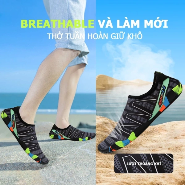 Đôi sandal cao su được cho là chống nước thường chỉ giữ khô vài phút khi bước chân trên bãi biển - Ảnh 4 Đôi sandal cao su được cho là chống nước thường chỉ giữ khô vài phút khi bước chân trên bãi biển - Ảnh 4
