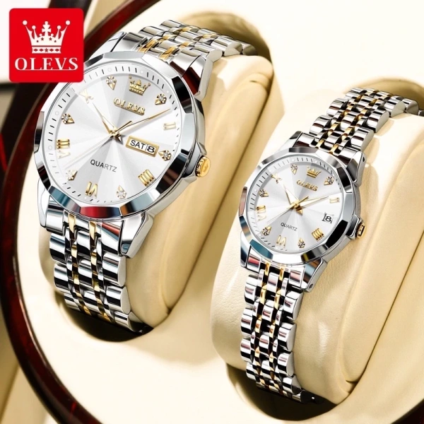 Một đôi đồng hồ không chỉ là công cụ đo thời gian mà còn là phụ kiện thời trang. (Ảnh 2) Một đôi đồng hồ không chỉ là công cụ đo thời gian mà còn là phụ kiện thời trang. (Ảnh 2)