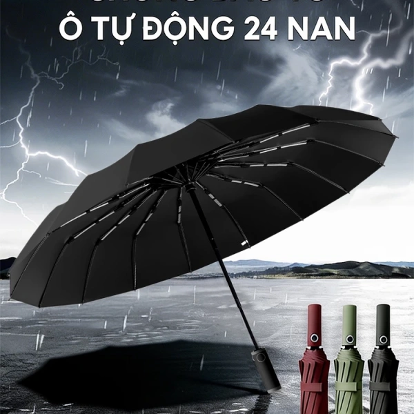 Dù tự động gấp gọn: Khi khả năng che nắng 24h khiến người dùng quên đi lo ngại về UV trong mỗi chuyến đi. - Ảnh 1