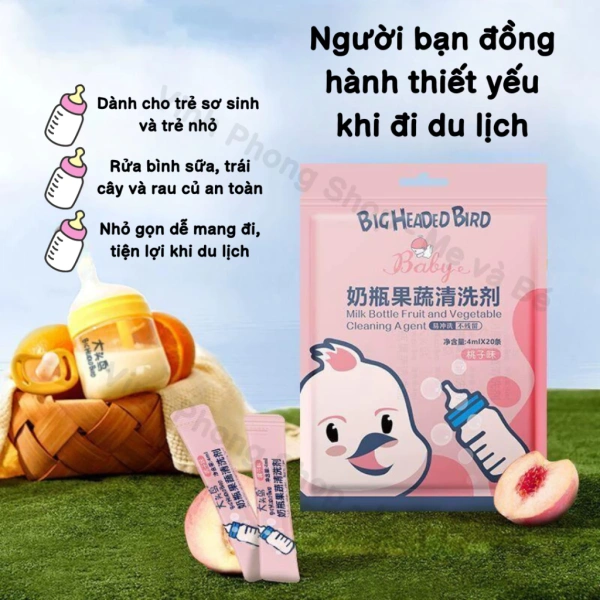 Dùng dung dịch rửa bình sữa gói nhỏ trong chuyến du lịch tiết lộ một chi tiết dễ bỏ qua khiến nhiều bậc cha mẹ bối rối - Ảnh 4