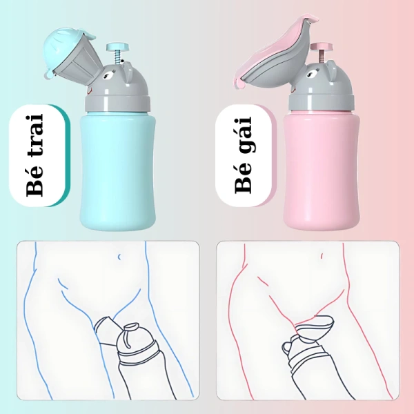 Hiện nay, thị trường cung cấp đa dạng các loại bình tiểu di động cho bé, từ các thương hiệu nội địa đến các hãng nhập khẩu. (Ảnh 3) Hiện nay, thị trường cung cấp đa dạng các loại bình tiểu di động cho bé, từ các thương hiệu nội địa đến các hãng nhập khẩu. (Ảnh 3)