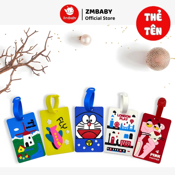 Gắn thẻ tên silicone lên balo con thật sự giảm đáng kể rủi ro thất lạc hành lý. - Ảnh 1 Gắn thẻ tên silicone lên balo con thật sự giảm đáng kể rủi ro thất lạc hành lý. - Ảnh 1