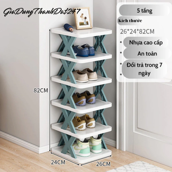Gấp gọn kệ giày 5 tầng tiết kiệm không gian, nhưng việc vệ sinh định kỳ lại trở nên bất ngờ khó khăn - Ảnh 1 Gấp gọn kệ giày 5 tầng tiết kiệm không gian, nhưng việc vệ sinh định kỳ lại trở nên bất ngờ khó khăn - Ảnh 1