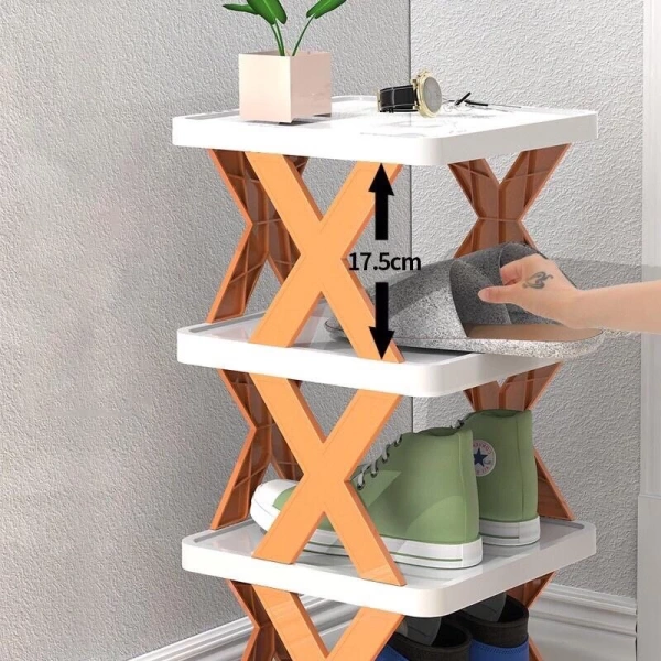 Đặt những đôi giày thường dùng ở tầng dưới hoặc vị trí dễ tiếp cận. (Ảnh 5) Đặt những đôi giày thường dùng ở tầng dưới hoặc vị trí dễ tiếp cận. (Ảnh 5)