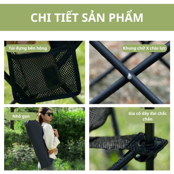 Khi nhìn vào một mẫu ghế gấp, hầu hết người dùng đều chú ý vào giá thành và kích thước gọn khi gập lại. (Ảnh 3) Khi nhìn vào một mẫu ghế gấp, hầu hết người dùng đều chú ý vào giá thành và kích thước gọn khi gập lại. (Ảnh 3)