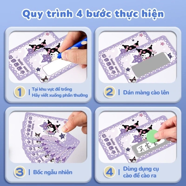 Đối với những bậc phụ huynh và giáo viên đang tìm kiếm một bộ công cụ sáng tạo vừa “đáng yêu” vừa “hiệu quả”, Thẻ cào hoạt hình Sanrio - Combo 120 Thẻ Quà Tết 2026 là một gợi ý thực tế. (Ảnh 4) Đối với những bậc phụ huynh và giáo viên đang tìm kiếm một bộ công cụ sáng tạo vừa “đáng yêu” vừa “hiệu quả”, Thẻ cào hoạt hình Sanrio - Combo 120 Thẻ Quà Tết 2026 là một gợi ý thực tế. (Ảnh 4)