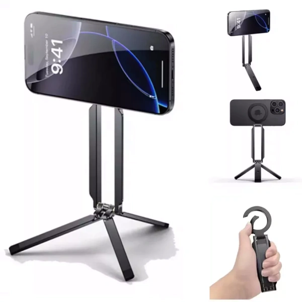 Giá đỡ điện thoại trên thị trường hiện nay thường chia làm hai nhóm lớn: dùng nam châm (magnetic) và không dùng nam châm (mechanical clip). (Ảnh 3) Giá đỡ điện thoại trên thị trường hiện nay thường chia làm hai nhóm lớn: dùng nam châm (magnetic) và không dùng nam châm (mechanical clip). (Ảnh 3)
