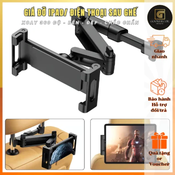 Giá đỡ gắn ghế sau: vì sao một khe hở nhỏ lại làm iPad rung lắc mỗi khi xe chạy qua đường gồ ghề - Ảnh 1 Giá đỡ gắn ghế sau: vì sao một khe hở nhỏ lại làm iPad rung lắc mỗi khi xe chạy qua đường gồ ghề - Ảnh 1