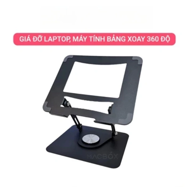 Giá đỡ laptop công thái học 360 độ giảm nhiệt nhanh, nhưng lại khiến việc sắp xếp các cổng kết nối trở nên khó khăn hơn. - Ảnh 1