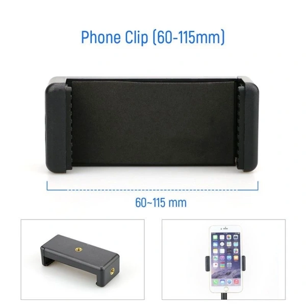 Sản phẩm Bi Cầu Xoay 360 Độ Có Thể Lắp Đèn Livestream, Chân Đèn, Tripod, Gậy Chụp Ảnh, Giá Đỡ Điện Thoại hiện đang có mức giá ưu đãi 15.000 VND (giá gốc 19.500 VND) trên trang Marketplace TripMap. (Ảnh 4)