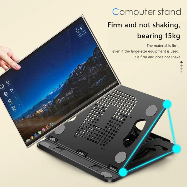 Giá đỡ tản nhiệt cho laptop không chỉ giảm nóng, mà còn làm thay đổi tư thế ngồi khiến cổ mỏi - Ảnh 3 Giá đỡ tản nhiệt cho laptop không chỉ giảm nóng, mà còn làm thay đổi tư thế ngồi khiến cổ mỏi - Ảnh 3