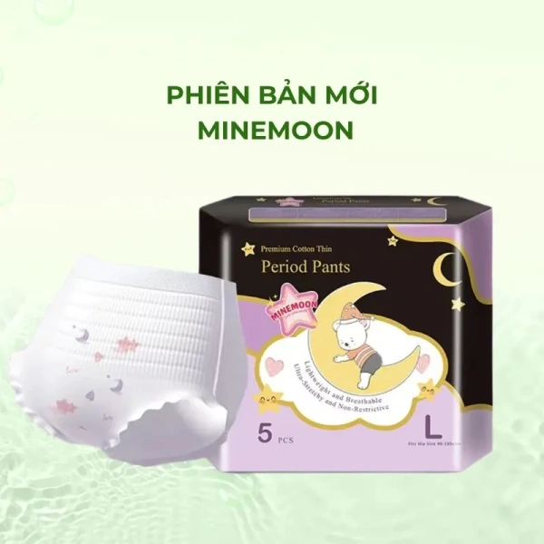 So với băng vệ sinh truyền thống, băng vệ sinh dạng quần được thiết kế giống như một chiếc quần lót thông thường, mang lại cảm giác thoải mái và dễ dàng thay đổi. (Ảnh 3) So với băng vệ sinh truyền thống, băng vệ sinh dạng quần được thiết kế giống như một chiếc quần lót thông thường, mang lại cảm giác thoải mái và dễ dàng thay đổi. (Ảnh 3)