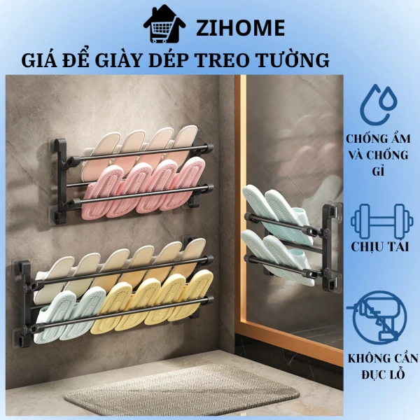 Giải pháp treo giày không khoan tường giúp không gian gọn hơn, nhưng khi chuyển nhà lại phát hiện những bất ngờ khó ngờ. - Ảnh 1