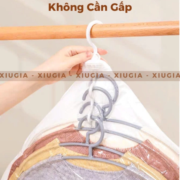 Giảm diện tích tủ quần áo nhờ túi hút chân không treo: chi tiết thường bị người dùng bỏ qua - Ảnh 3 Giảm diện tích tủ quần áo nhờ túi hút chân không treo: chi tiết thường bị người dùng bỏ qua - Ảnh 3