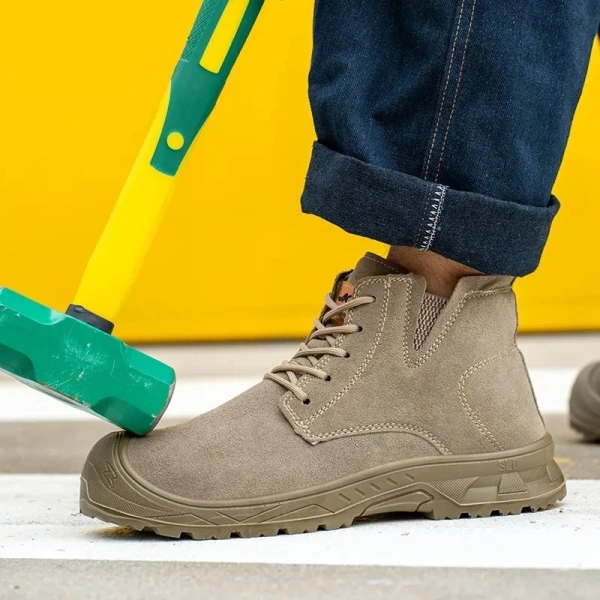 Giày bảo hộ nam cổ cao chống đinh và cách điện, nhưng độ co giãn ở mắt cá chân vẫn khiến người dùng phải cân nhắc lại - Ảnh 3 Giày bảo hộ nam cổ cao chống đinh và cách điện, nhưng độ co giãn ở mắt cá chân vẫn khiến người dùng phải cân nhắc lại - Ảnh 3