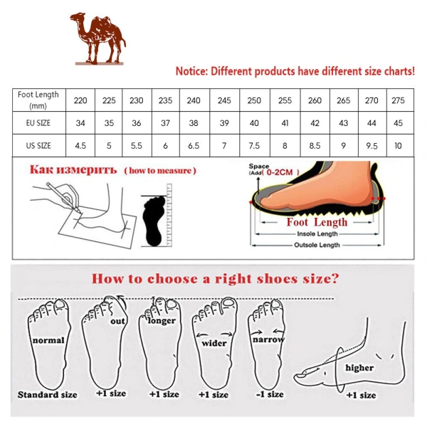 Giày CAMEL CROWN SPORTS dành cho phụ nữ được quảng cáo là “Giày Thể Thao Leo Núi Chống Trượt Thoáng Khí”. (Ảnh 4)