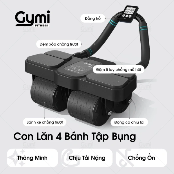 Một con lăn 4 bánh không đơn giản là một “cái bánh quay” thông thường. (Ảnh 2)