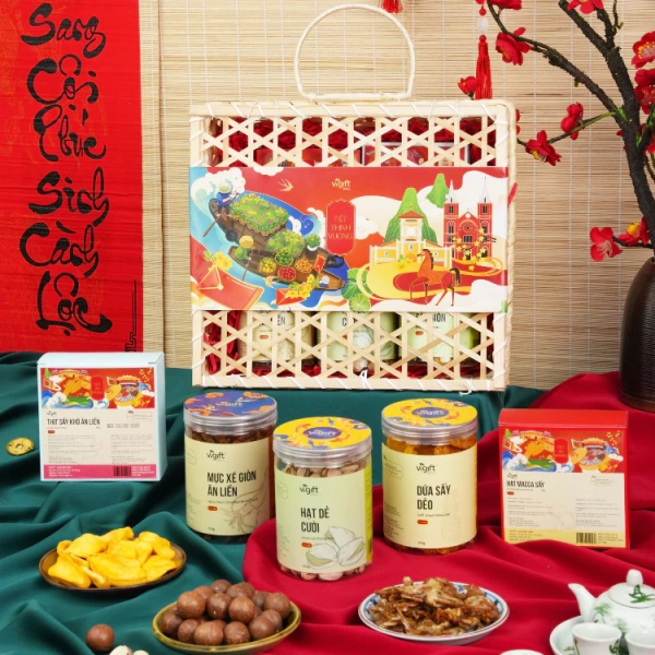 Giỏ quà Tết: Niềm tin vào tài lộc và bất ngờ về chi phí thực tế - Ảnh 4