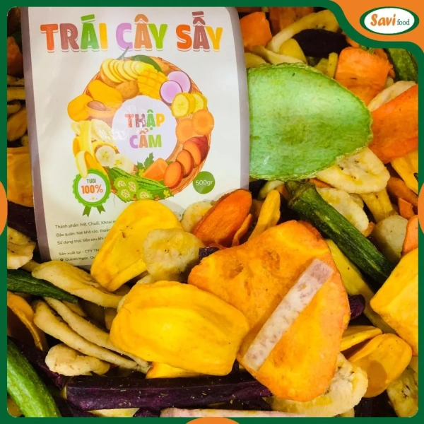 Giòn rụm ban đầu, nhưng sau một tháng bảo quản trái cây sấy thập cẩm 500 g lại mất độ giòn. - Ảnh 4 Giòn rụm ban đầu, nhưng sau một tháng bảo quản trái cây sấy thập cẩm 500 g lại mất độ giòn. - Ảnh 4