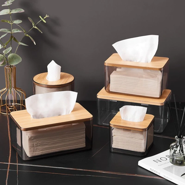 Giữ thực phẩm trong hộp đựng giấy ăn trong suốt nắp gỗ có thể gây ẩm mốc nếu không chú ý tới chi tiết nắp - Ảnh 1 Giữ thực phẩm trong hộp đựng giấy ăn trong suốt nắp gỗ có thể gây ẩm mốc nếu không chú ý tới chi tiết nắp - Ảnh 1