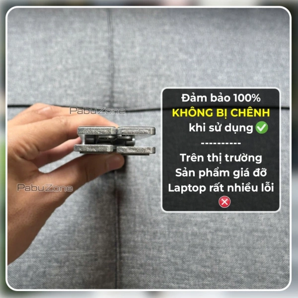 Hiện nay, trên thị trường có nhiều mẫu giá đỡ laptop với tính năng đa dạng, nhưng không phải tất cả đều hỗ trợ tốt cho vấn đề góc nghiêng và tản nhiệt. (Ảnh 4)