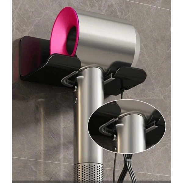 Góc tắm gọn gàng hơn chỉ nhờ một giá đỡ máy sấy tóc treo tường - Ảnh 5