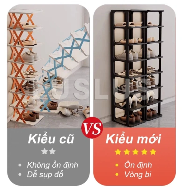 Khi quyết định mua kệ giày, hãy cân nhắc các yếu tố sau để đảm bảo lựa chọn “đúng vị trí” và “đúng nhu cầu”. (Ảnh 2) Khi quyết định mua kệ giày, hãy cân nhắc các yếu tố sau để đảm bảo lựa chọn “đúng vị trí” và “đúng nhu cầu”. (Ảnh 2)