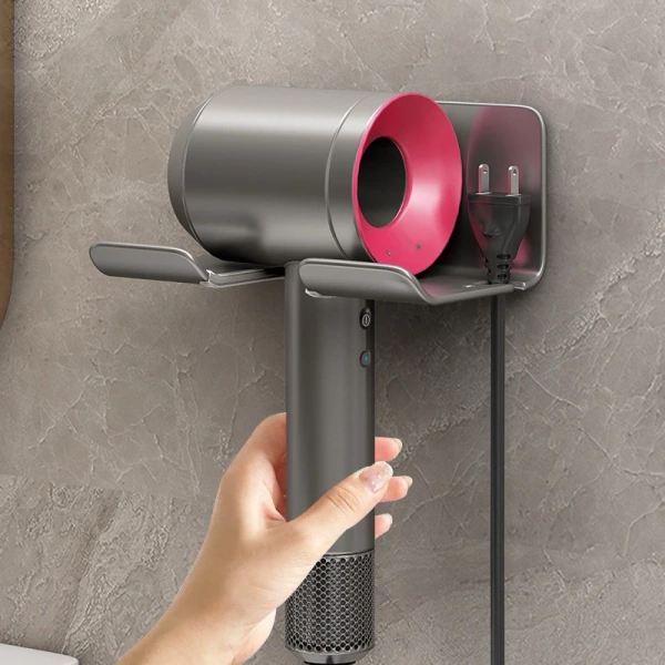 Sản phẩm Giá Đỡ Máy Sấy Tóc Dán Tường Bằng Nhựa Tiện Lợi nằm trong tầm giá dưới 30 000 đồng, đáp ứng các tiêu chí vừa nói ở trên. (Ảnh 4)