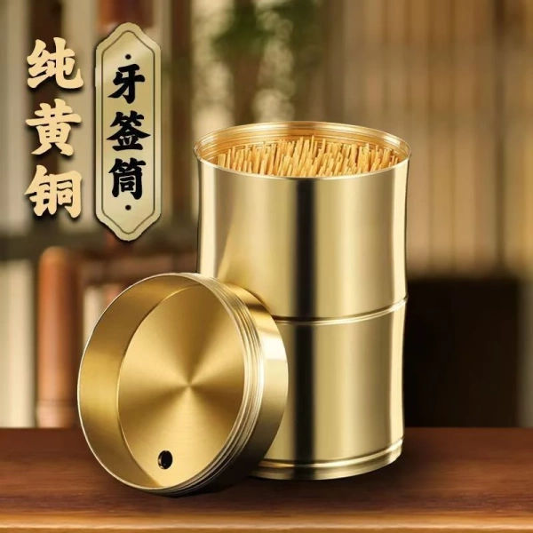 Hộp đựng tăm bằng đồng: khi một chi tiết nhỏ biến phòng ngủ thành không gian sạch sẽ và sang trọng - Ảnh 4