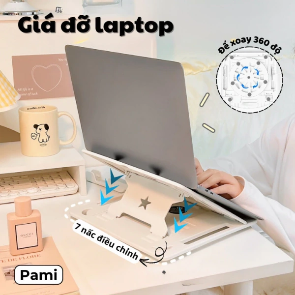Kệ để laptop giảm nhiệt hiệu quả nhưng chiều cao có thể không phù hợp với người dùng trung bình - Ảnh 1 Kệ để laptop giảm nhiệt hiệu quả nhưng chiều cao có thể không phù hợp với người dùng trung bình - Ảnh 1
