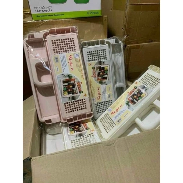 Kệ đựng gia vị 2 tầng đa năng: Khi ý tưởng gọn gàng lại làm giảm tính linh hoạt trong việc sắp xếp bếp. - Ảnh 4 Kệ đựng gia vị 2 tầng đa năng: Khi ý tưởng gọn gàng lại làm giảm tính linh hoạt trong việc sắp xếp bếp. - Ảnh 4