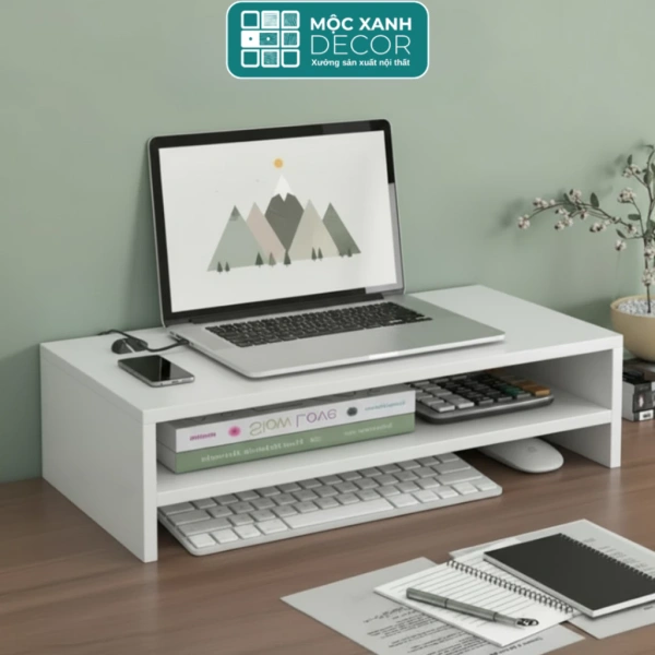 Kệ gỗ cho CPU và màn hình tạo cảm giác gọn gàng, nhưng sự thiếu lỗ thoát nhiệt có thể ảnh hưởng đến hiệu năng - Ảnh 4 Kệ gỗ cho CPU và màn hình tạo cảm giác gọn gàng, nhưng sự thiếu lỗ thoát nhiệt có thể ảnh hưởng đến hiệu năng - Ảnh 4