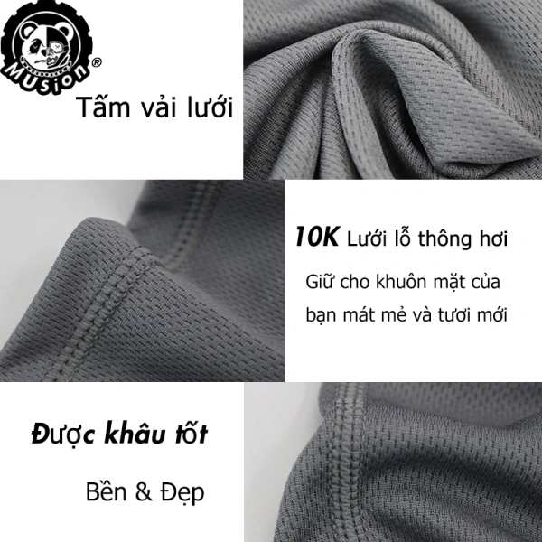 Sản phẩm này được thiết kế để đáp ứng các tiêu chí đã nêu ở phần trước – khô nhanh, thông gió, bảo vệ UV và chống bụi – đồng thời duy trì tính thẩm mỹ và khả năng phối màu. (Ảnh 5)