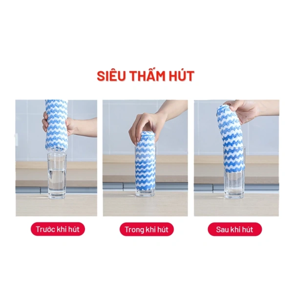 Đối với những gia đình muốn có sẵn dự trữ để luôn sẵn sàng đối mặt với mọi vết bẩn, bộ combo 10 tấm là lựa chọn hợp lý. (Ảnh 4)