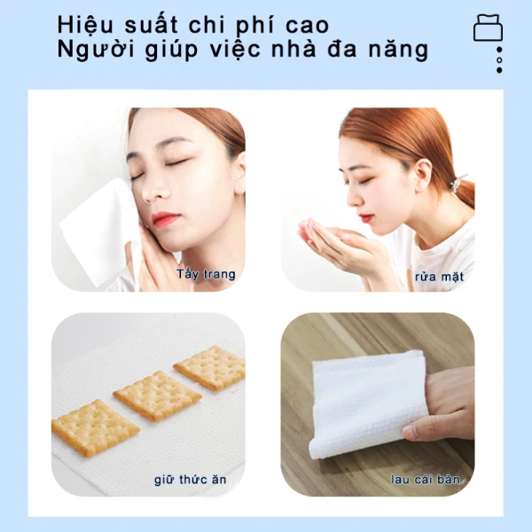 Trong một số hoàn cảnh, việc dùng khăn lau mặt dùng một lần là không thể tránh – ví dụ khi đi du lịch, ở nhà khách, hoặc trong môi trường y tế yêu cầu sạch sẽ. (Ảnh 3) Trong một số hoàn cảnh, việc dùng khăn lau mặt dùng một lần là không thể tránh – ví dụ khi đi du lịch, ở nhà khách, hoặc trong môi trường y tế yêu cầu sạch sẽ. (Ảnh 3)