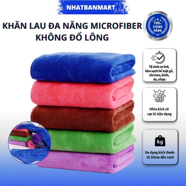 Khăn lau microfiber đa năng hứa hẹn sạch bóng, nhưng thực tế sau một tháng vẫn còn vết nước trên kính - Ảnh 1