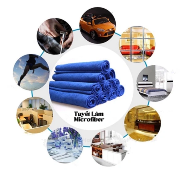 Khi quyết định mua khăn microfiber, đừng chỉ dựa vào “màu sắc” hay “đóng gói 10 cái”. (Ảnh 3) Khi quyết định mua khăn microfiber, đừng chỉ dựa vào “màu sắc” hay “đóng gói 10 cái”. (Ảnh 3)