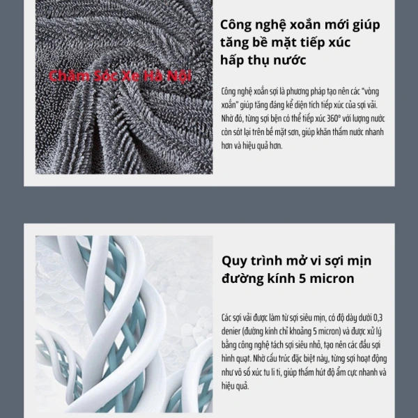 Với mức giá ưu đãi 65.900 VND (giá gốc 77.880 VND), bộ ba khăn lau Superfine Fiber 600gsm đem lại một giải pháp toàn diện cho những ai thường xuyên lái xe và mong muốn bảo vệ lớp sơn sau mỗi cơn mưa. (Ảnh 3)
