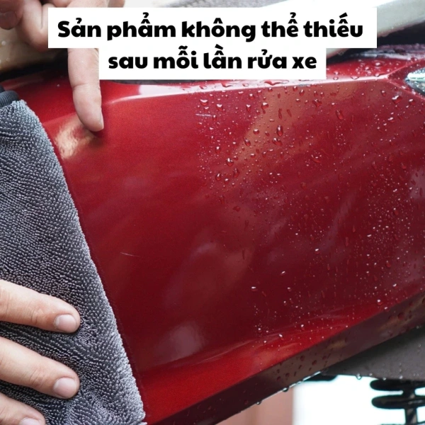 Không phải mọi lần rửa xe đều cần đến loại khăn này. (Ảnh 4)