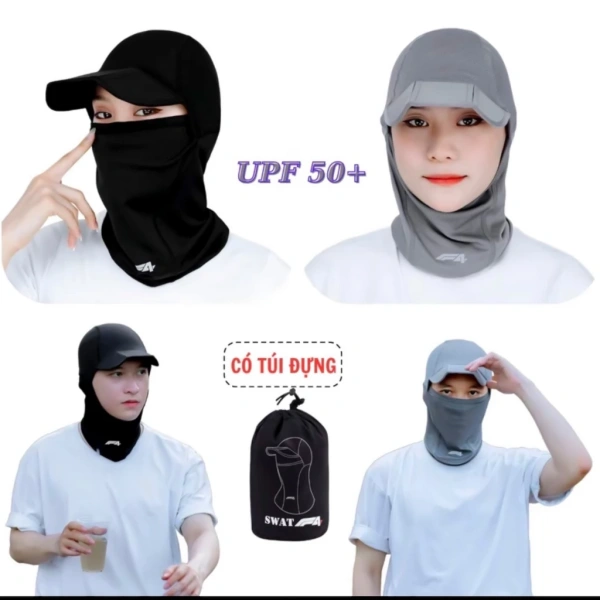 Khăn trùm đầu chống nắng co dãn, gấp gọn thật hiệu quả giúp balo phượt nhẹ nhàng hơn - Ảnh 1
