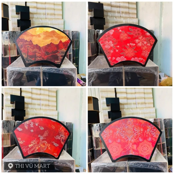 Khay gỗ hình quạt sang trọng giúp chuẩn bị giỏ quà Tết dễ dàng, nhưng việc làm sạch lại trở thành bất ngờ khó chịu - Ảnh 1 Khay gỗ hình quạt sang trọng giúp chuẩn bị giỏ quà Tết dễ dàng, nhưng việc làm sạch lại trở thành bất ngờ khó chịu - Ảnh 1