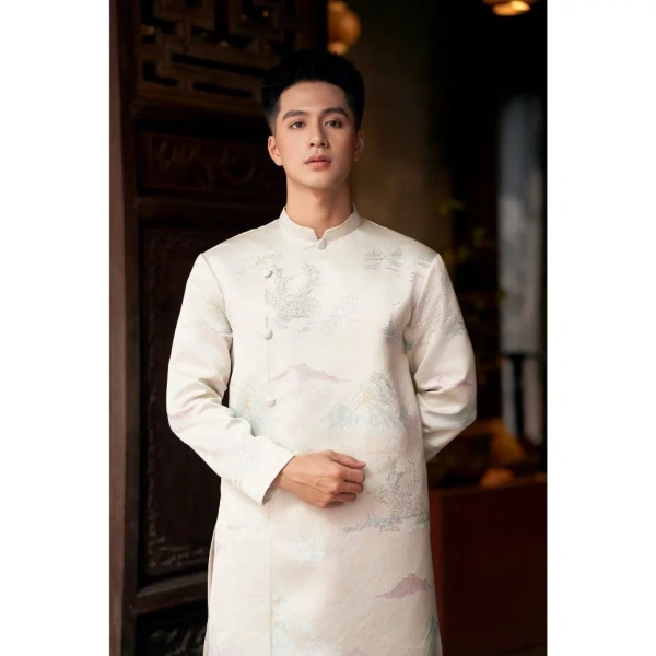Khi áo dài nam cách tân hai lớp làm buổi lễ Tết trở nên sang trọng nhưng đồng thời khiến việc di chuyển trở nên hạn chế - Ảnh 3 Khi áo dài nam cách tân hai lớp làm buổi lễ Tết trở nên sang trọng nhưng đồng thời khiến việc di chuyển trở nên hạn chế - Ảnh 3
