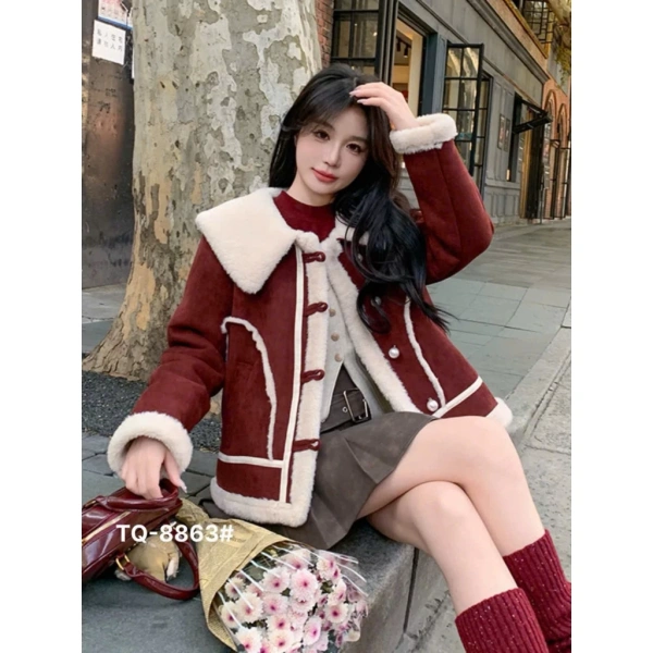 Một ví dụ thực tế là QCCC - 8863 Áo Khoác Da Lộn Lót Lông Kèm Túi Ngọc Phong Cách Thời Thượng Cá Tính. (Ảnh 3) Một ví dụ thực tế là QCCC - 8863 Áo Khoác Da Lộn Lót Lông Kèm Túi Ngọc Phong Cách Thời Thượng Cá Tính. (Ảnh 3)