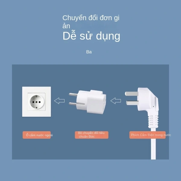Qua bảng so sánh, chúng ta có thể nhận thấy bộ chuyển đổi tiêu chuẩn Đức mang lại lợi thế rõ rệt về độ an toàn, tính đa dụng và hiệu năng so với các sản phẩm không đạt chuẩn. (Ảnh 3) Qua bảng so sánh, chúng ta có thể nhận thấy bộ chuyển đổi tiêu chuẩn Đức mang lại lợi thế rõ rệt về độ an toàn, tính đa dụng và hiệu năng so với các sản phẩm không đạt chuẩn. (Ảnh 3)