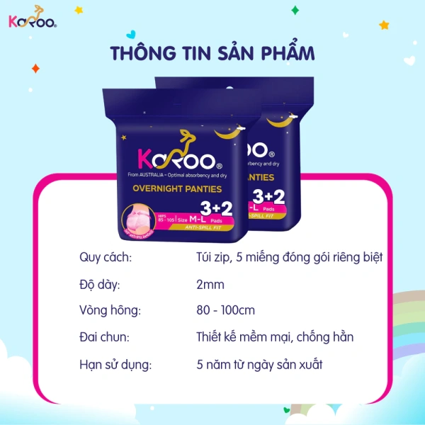Băng vệ sinh quần (BVS quần) khác với băng vệ sinh dạng miếng truyền thống ở chỗ nó tích hợp cả chức năng quần lót và lớp thấm hút trong một sản phẩm duy nhất. (Ảnh 2)
