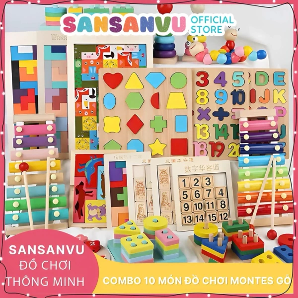 Khi bộ đồ chơi gỗ Montessori giúp bé khám phá trí tuệ, phụ huynh thường bỏ lỡ vấn đề về không gian lưu trữ. - Ảnh 1